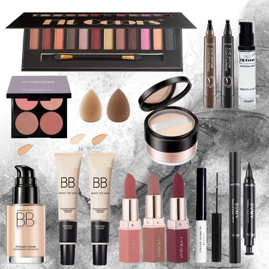 Luxury All-in-One Makeup Kit – Complete Beauty Set for Glam Perfection