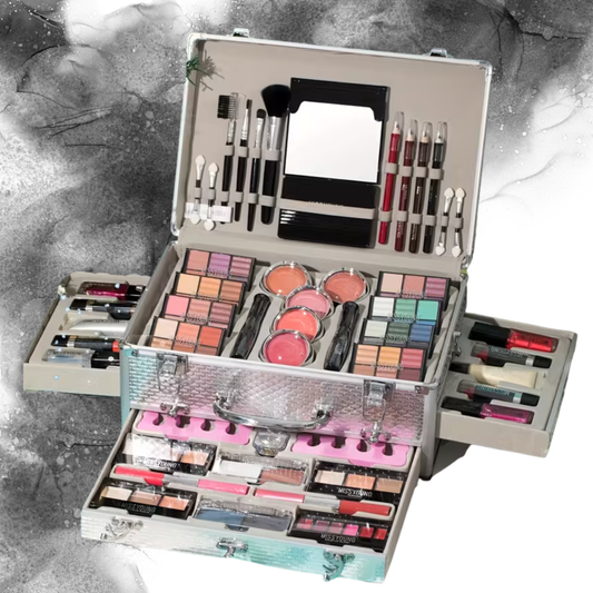 Deluxe Makeup Palette Set – 48 Shades with Blush, Gloss & Mirror Gift